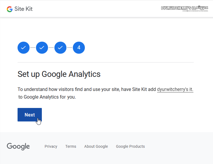 Google Analytics 연결